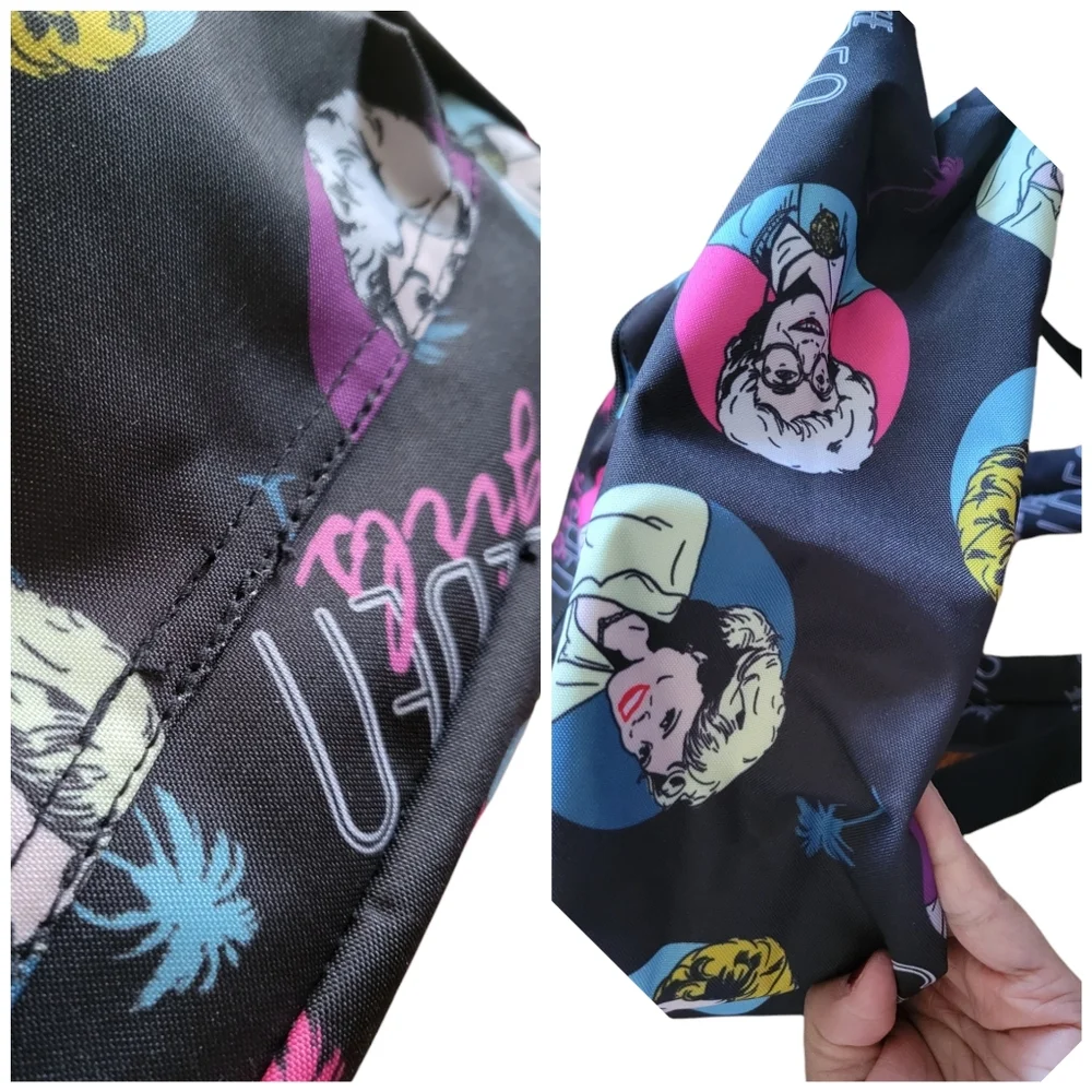 *NEW* ABC Studios Golden Girls 16" Backpack and Crew Sock Set - Picture 6 of 10